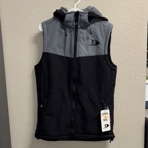 Men's Blackfish Gale Vest (Black/Gray) - Size S